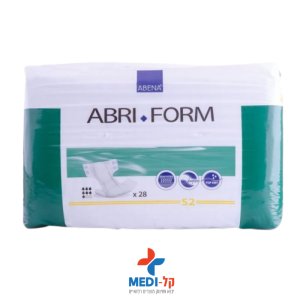 חיתול אבריפורם לנוער S2 – ABRI-FORM אריזה 28 יחידות