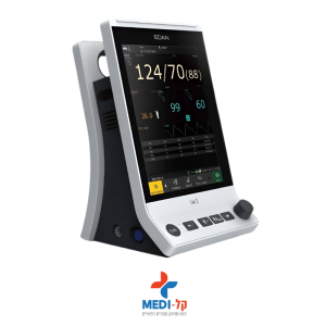 מד לחץ דם משולב סיטוראציה ומד חום + עגלה מפוארת EDAN iM3