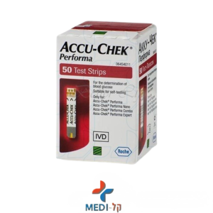 50 סטיקים למד סוכר ACCU CHEK PERFORMA המחיר לקופסת סטיקים ולא כולל מכשיר סוכר
