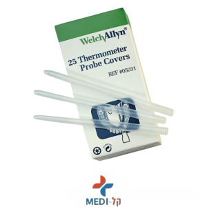 Probe Covers for Welch Allyn SureTemp Thermometer 1000/Case כיסוי מד חום וילש אלין