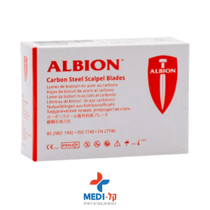 להב ניתוח ALBION סטרילי – 100 להבים לשימוש כירורגי מקצועי