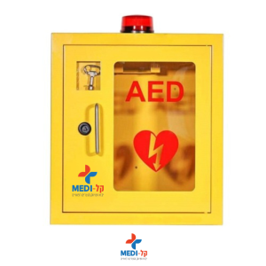 ארונית לדפיברילטור עם נעילה ואזעקה – ארון AED מוגן ואטום