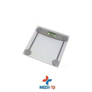 משקל רצפתי אלקטרוני מזכוכית