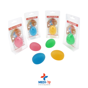 כדור סיליקון לאימון כף יד – חיזוק, שיקום ושיפור אחיזה