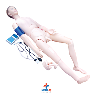 בובת סיעוד מתקדמת עם יד לאימון לחץ דם – ADVANCED NURSE TRAINING DOLL WITH BLOOD PRESSURE TRAINING ARM
