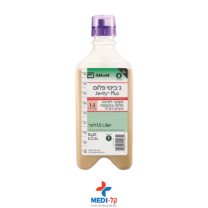 שירותי הזנה ג'ביטי פלוס – JEVITY PLUS 1L RTH - קרטון 8 יחידות