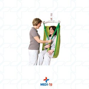 ערסל מנשא מבית LIKO מיוחד עם תמיכת ראש להרמת מטופלים בצורה בטוחה