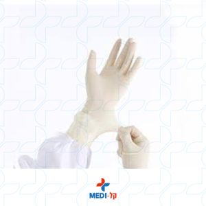 כפפות כירורגיות סטריליות מסוג לטקס ללא אבקה 50 זוגות באריזה
