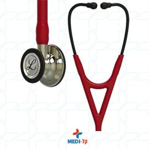 3M™ Littmann® Cardiology IV™ Diagnostic Stethoscope, 6176, Champagne-Finish Chestpiece and Stem, Burgundy Tube