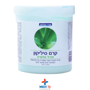 קרם סיליקון עם אלוורה 1 ליטר