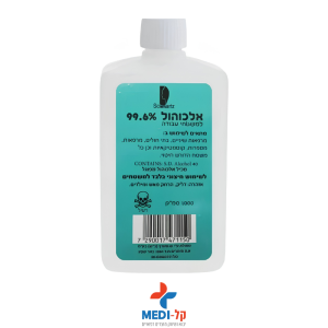 אלכוהול 99.6% לשימוש חיצוני בלבד – 1 ליטר
