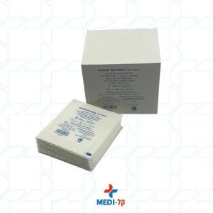 פד גזה סטרילי 10X10 ס"מ 100 יחידות בקופסא