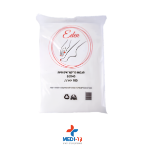 מגבות פדיקור AIRLAID איכותיות 60×40 ס"מ – 100 יחידות