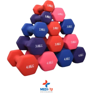 משקולות יד Dumbbell בגדלים שונים