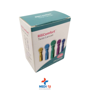 דוקרן פלסטיק לבדיקת סוכר 100 יחידות – 28G