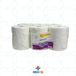 נייר מגבת טאצ' לבן 6 גלילים slim roll- selpak כל גליל 150 מטר