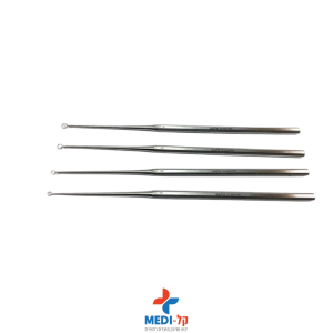 לולאה לאף אוזן גרון curette לולאה כירורגית Otology מחברת NATRA הגרמנית
