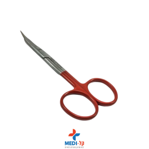 Goldman Fox Scissor 13 cm מספריים חדות עקום או ישר חברת NATRA הגרמנית
