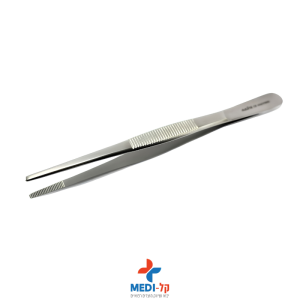 Dressing Forceps Tweezer straight  פינצטת ניתוח ישרה משוננת בגדלים שונים – 4", 5", 7"