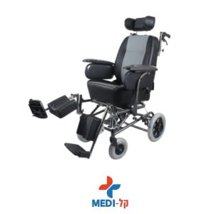כיסא גלגלים טילט אין ספייס מפואר – להנעה עצמית וגם על ידי מטפל