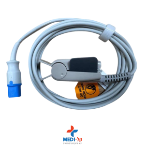 כבל סנסור סיטורציה – מתאים MRx / DFM / XL ומכשירי Philips שונים