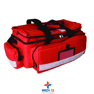 תיק החייאה מקצועי לצוות חירום דגם 10003 מבית קלMEDI – תיק צד או תיק גב לבחירה