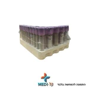 מבחנת ספירה 3 מ"ל (13×75 מ"מ) – 100 יחידות