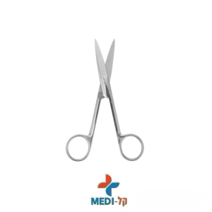 מספריים כירורגיות חדות 16 ס״מ – איכות מקצועית מנירוסטה | קלMEDI