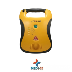 דפיברילטור Lifeline AED דובר אנגלית – סוללה עד 7 שנים | קלMEDI