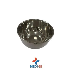 קערה נירוסטה לנוזלים – קוטר 183 מ"מ גובה 110 מ"מ