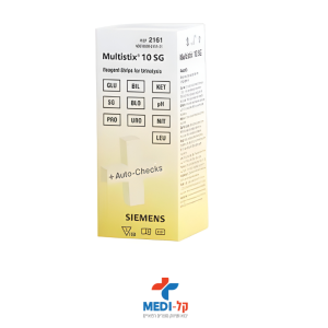 Multistix® 10 SG Reagent Strips – סטריפים לבדיקות שתן 100 יחידות